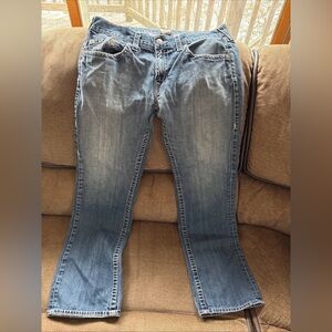 Vintage True Religion Jeans World Tour Mens 36 Straight